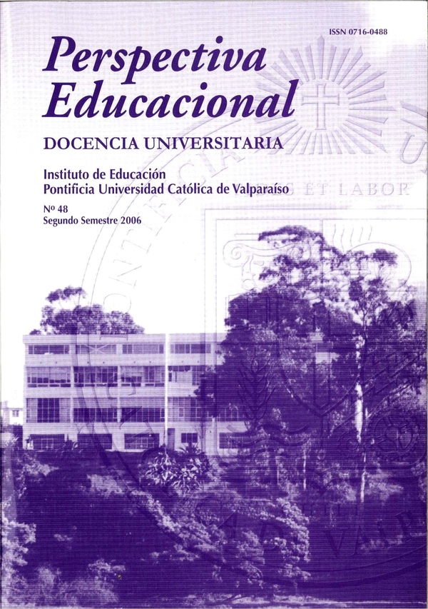 					View Vol. 48 No. 2 (2006): University Teaching
				